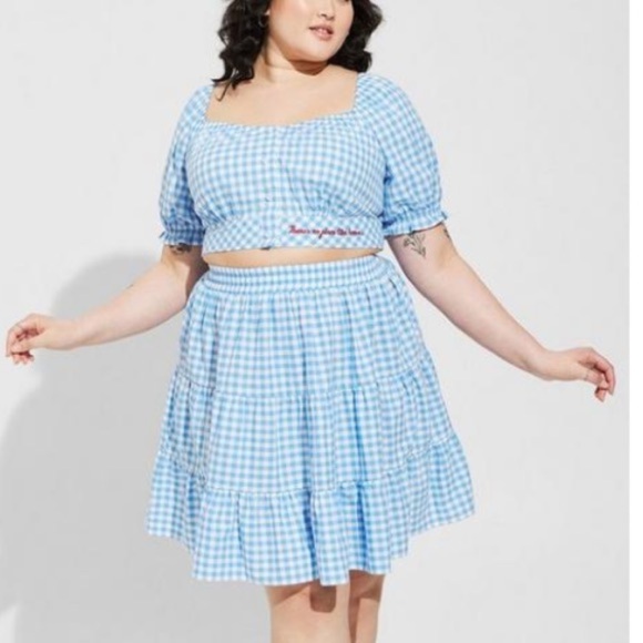 torrid Dresses & Skirts - Torrid NWT Warner Bros Wizard Of Oz Poplin Top and Skirt Set Halloween Costume